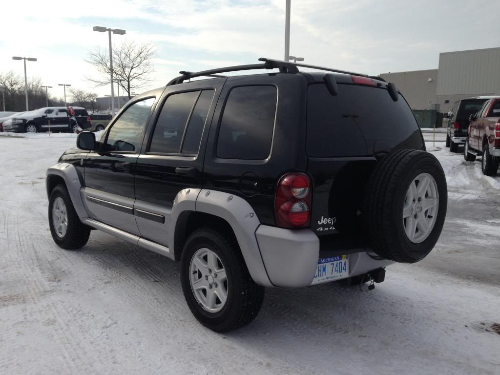 Jeep liberty custom fender flares
